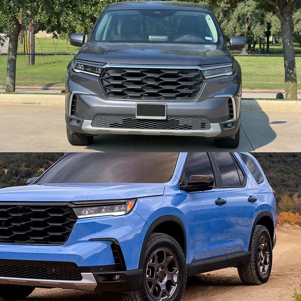 Chrome LH Front Bumper Grille Trim for Honda Pilot (2023)