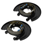 Set of 2 Rear Brake Backing Plates for Ford F-350 (2005–2012) 926-272 926-273