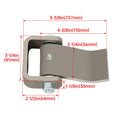 Set of 4 Heavy Duty Greaseable Door Hinges for Dump Truck Trailer
