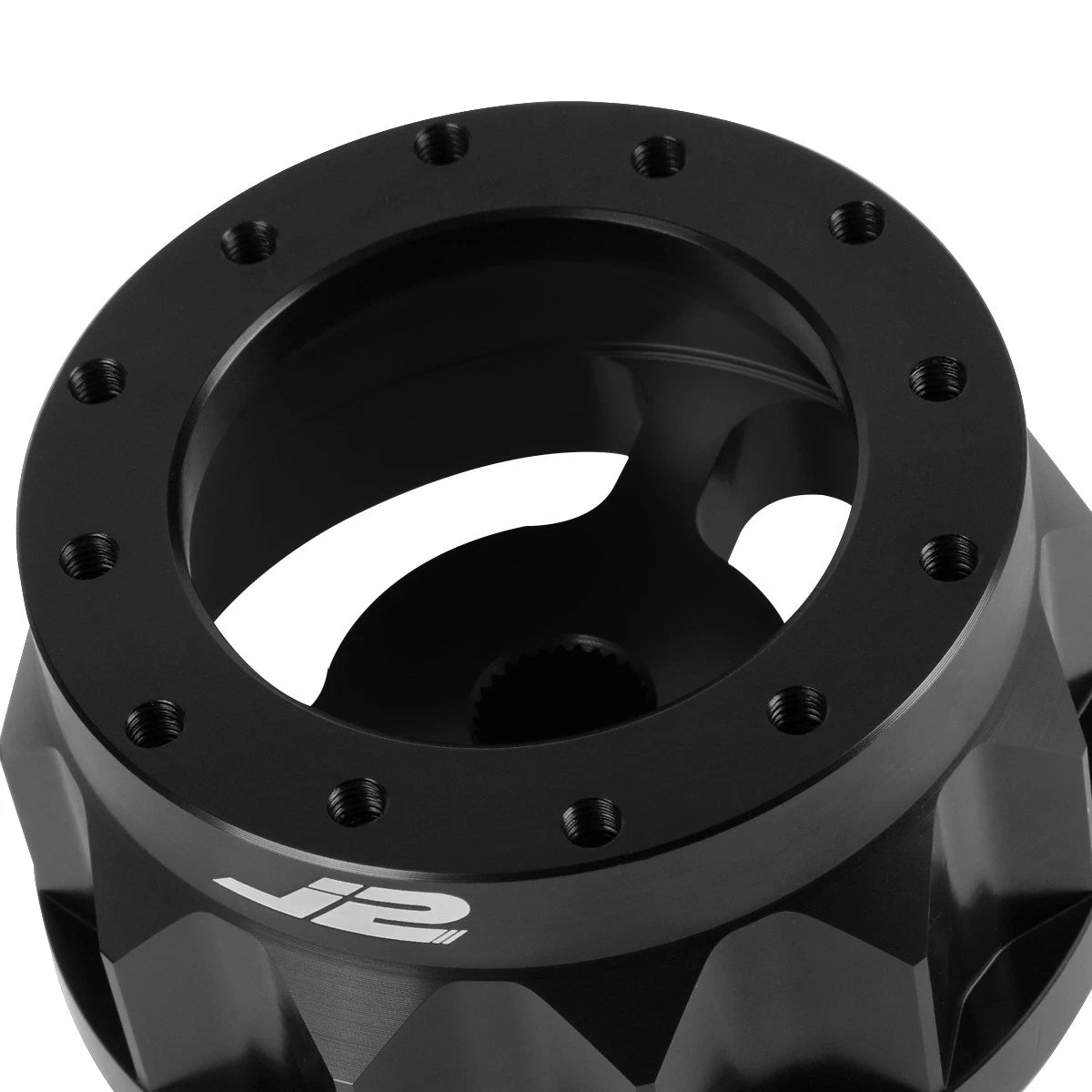 J2 6-Bolt Aluminum Steering Wheel Hub Adapter for Civic Integra (1992–2001)