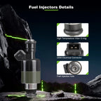 6x Fuel Injectors for Chevrolet Malibu Lumina Pontiac Grand Am Camaro 3.1L 3.4L