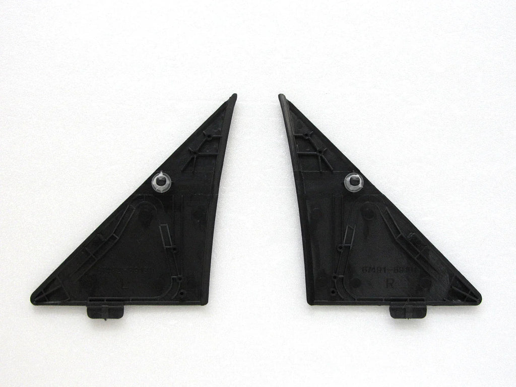 Pair of Mirror Base Covers for 88-97 Toyota Hilux Mighty-X LN85 RN85 RN90