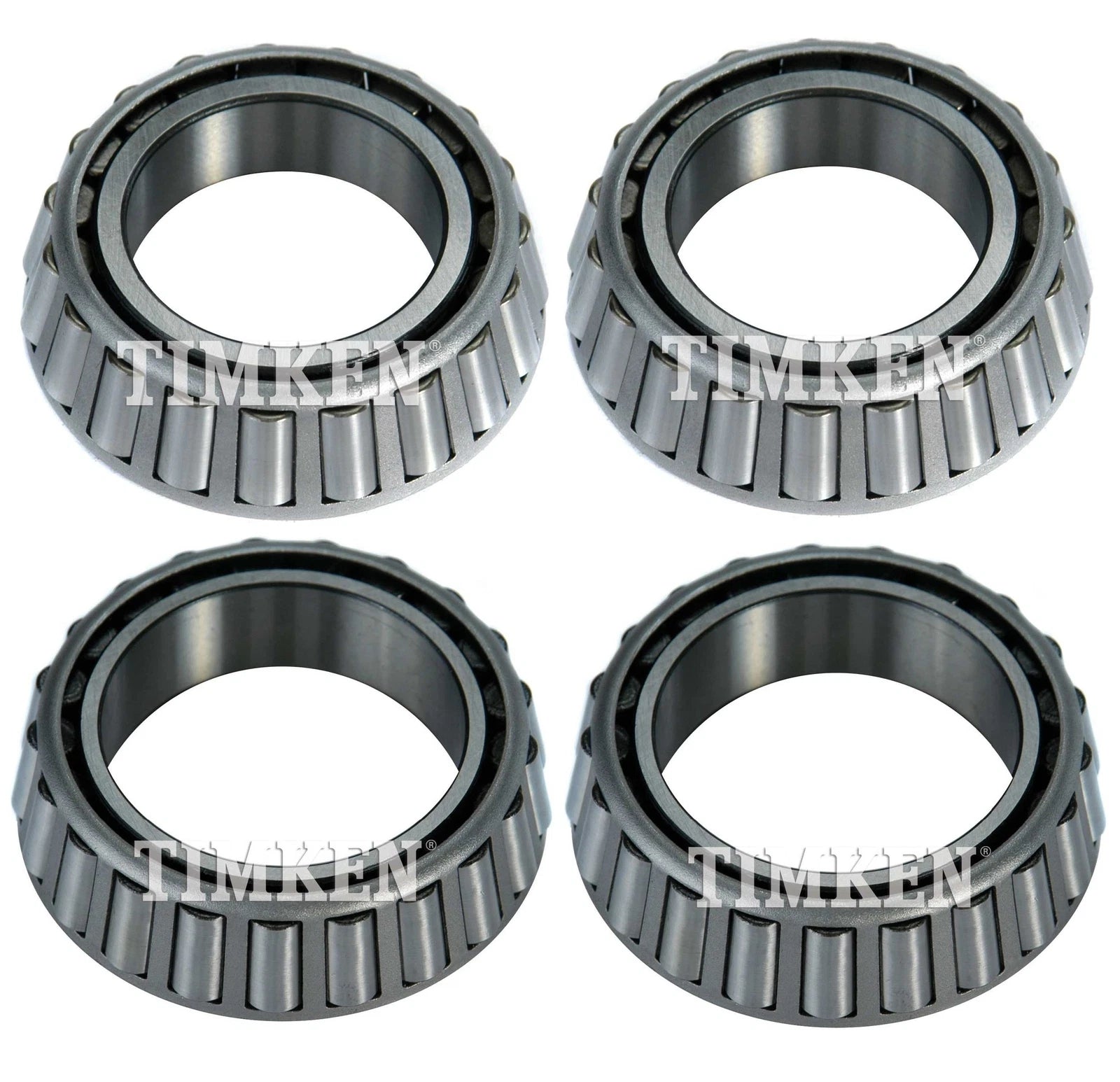 Rear Inner and Outer Wheel Bearing Kit for Ford F-250 F-350 (1999–2016)
