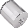 Twin Power Chrome Magnetic Oil Filter with Nut for Harley-Davidson (1999–2023)