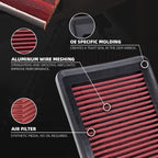 High-Flow Replacement Panel Air Filter for Jazz HR-V Vezel 1.3L-1.5L