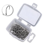 Fishing Hooks Set of 50 for Carp Rigs (2/4/6/8)