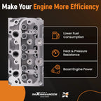 Complete Cylinder Head Gasket Kit for Kubota D850 D950 (Excavator Tractor)