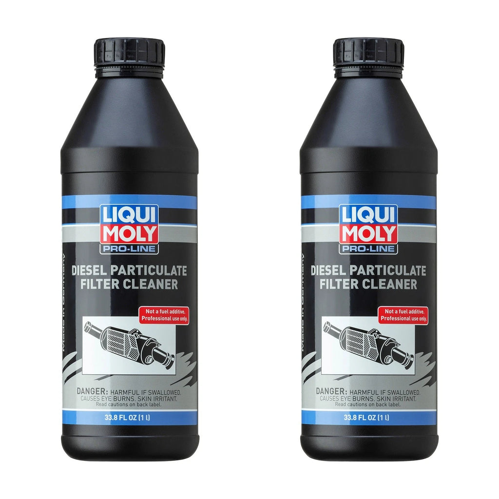 2X 1L Liqui Moly Pro-Line Diesel Particulate Filter DPF Cleaner for
