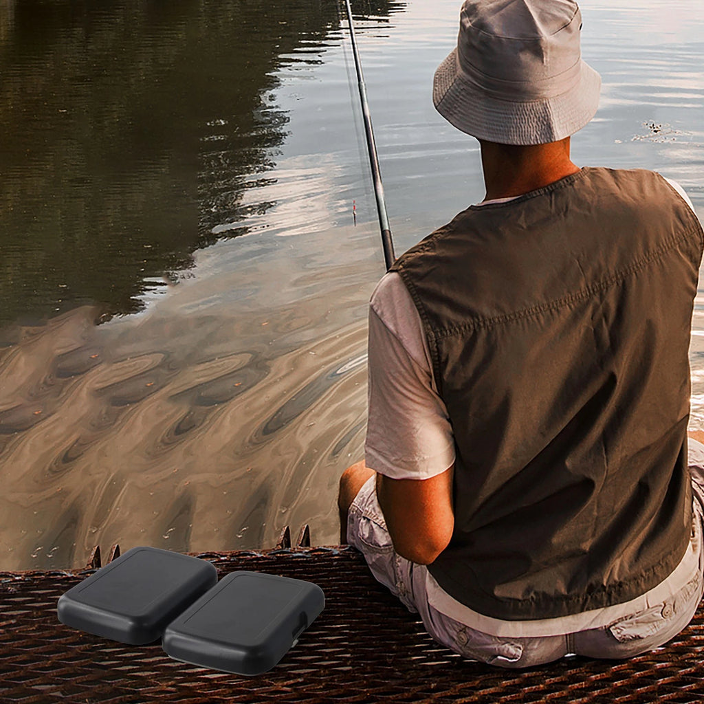 Double-sided waterproof fly fishing box for trout bass