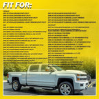 Door Handles for Chevy Silverado GMC Sierra Escalade (2007-2013) - Olympic White