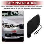 Tow Hook Cover Front for BMW 320i (2016-2018) 1 Pc