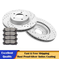 Front Brake Discs and Ceramic Pads for Nissan Altima (YYYY–YYYY)