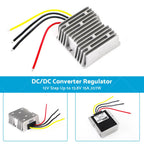 Waterproof DC/DC Converter Regulator 12V to 13.8V 15A 207W for Automotive