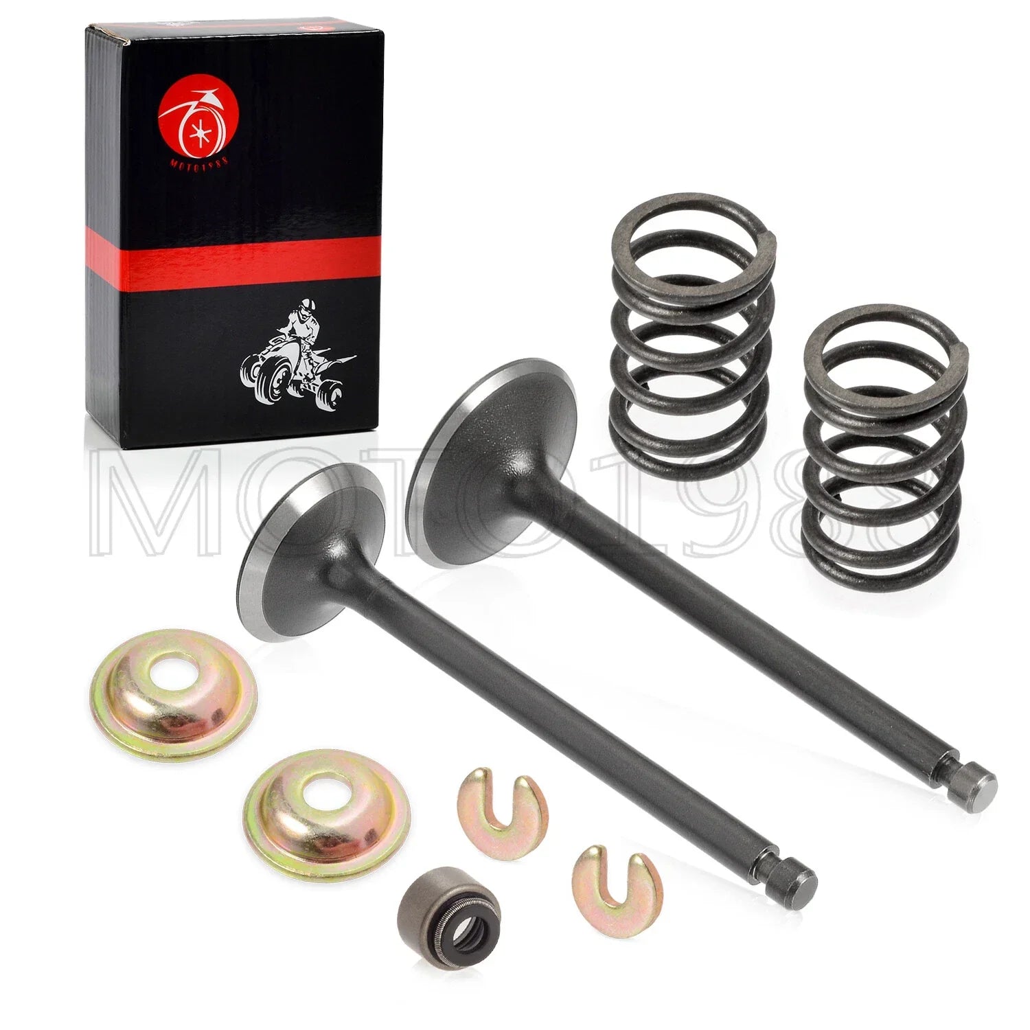 0.25mm oversized Top End Kit Piston/Valve for Yamaha YDRA Golf Cart (2000-2013)