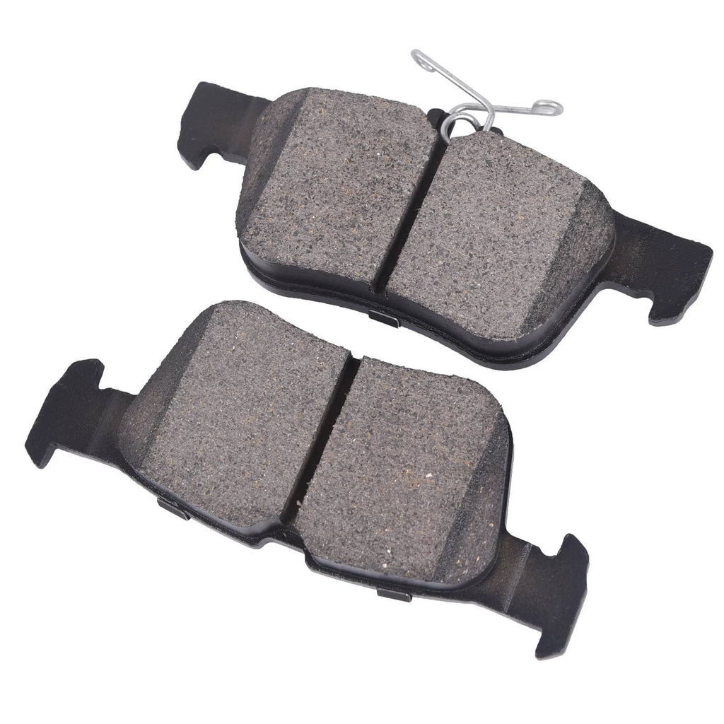 Set of 8 Ceramic Brake Pads for Ford Edge Lincoln MKX Nautilus (2015–2018)