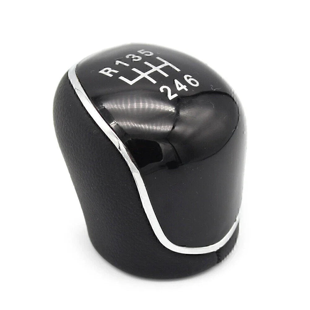 1x 6 Speed Car Shift Gear Knob for Ford C-Max Focus Mk2 Mk3 Kuga S-Max (2003-2023)