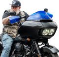 Klock Werks Flare Handguards for Harley-Davidson (Cable Clutch)