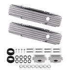 Fabricated Aluminum Valve Covers Mounting Hardware for Small Block 283, 302, 327