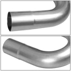 16-Piece 2.25" OD Steel Exhaust Pipe Kit - Custom Straight & Bends