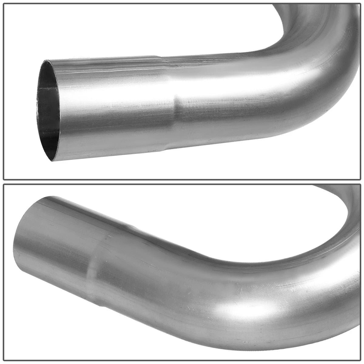 16-Piece 2.25" OD Steel Exhaust Pipe Kit - Custom Straight & Bends