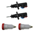 2 Master Cylinders with Reservoirs for JCB (Replaces 121-34400)