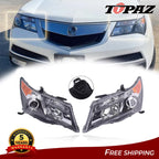 Pair of Headlights for Acura MDX (2007–2009)