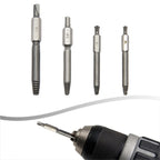 4pcs Screw Extractor Kit for Automotive Repairs
