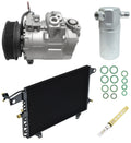 AC Compressor Kit With Condenser for Audi S6 2.2L (1996–1996)