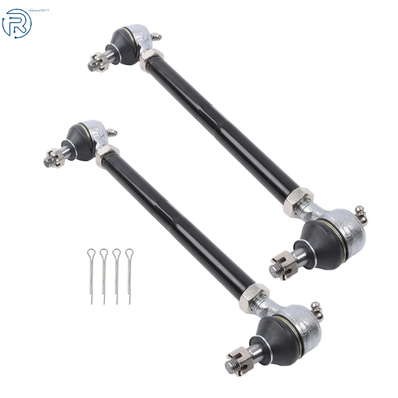 Steering Tie Rod End Shaft Kit for EZGO TXT Gas & Ele (1994.5–2001.5)