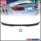 Carbon Fiber Trunk Spoiler Wing for BMW G30 530i 540i F90 M5 (2017–2023)