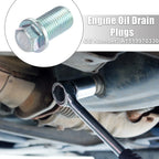 M14x1.5 Engine Oil Drain Plug Set with Washer for Mercedes-Benz (A-Class)