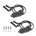 Ignition Coil & Spark Plug Set for Honda Goldwing 1100 1200 CB650 CB750C (1975–1987)