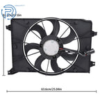 Cooling Fan Assembly for Chevy Bolt EV (2017-2023) with Brushless Motor