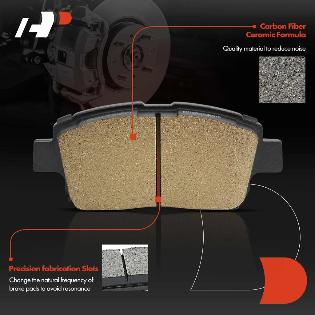 Ceramic Brake Pads for Toyota Prius (2001–2009) and Scion xB (2004–2006)