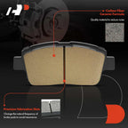 Ceramic Brake Pads for Toyota Prius (2001–2009) and Scion xB (2004–2006)