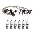 Denso 8mm Wire Set & 6 Iridium Spark Plugs Kit for Ford Mazda (2000–2023)