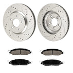 Front Brake Rotors and Ceramic Pads Kit for Ford Mustang (2005–2010)