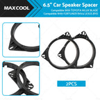 2X 6.5" Car Speaker Spacer for Toyota Hilux, Blade, Fortuner, RAV4, Lexus