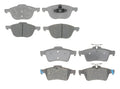 Set of 4 Ceramic Brake Pads for Ford Mazda 3 (STD)
