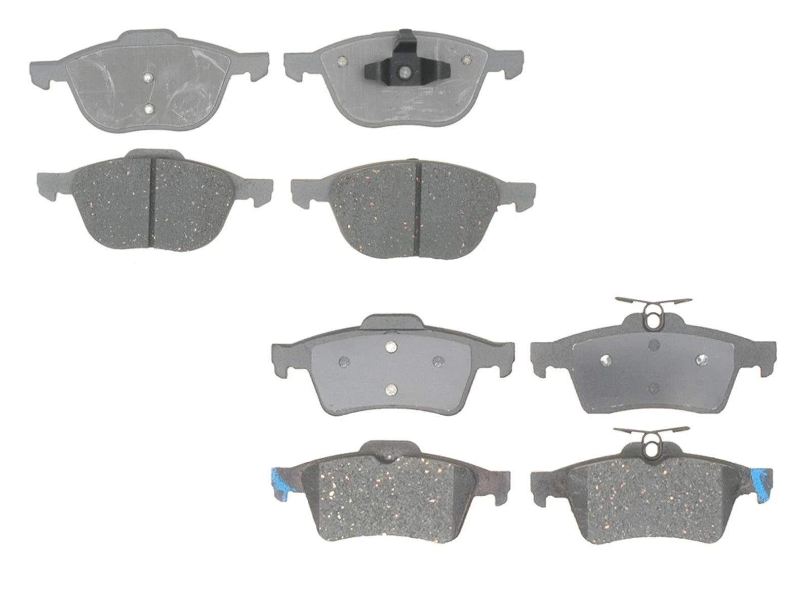 Set of 4 Ceramic Brake Pads for Ford Mazda 3 (STD)