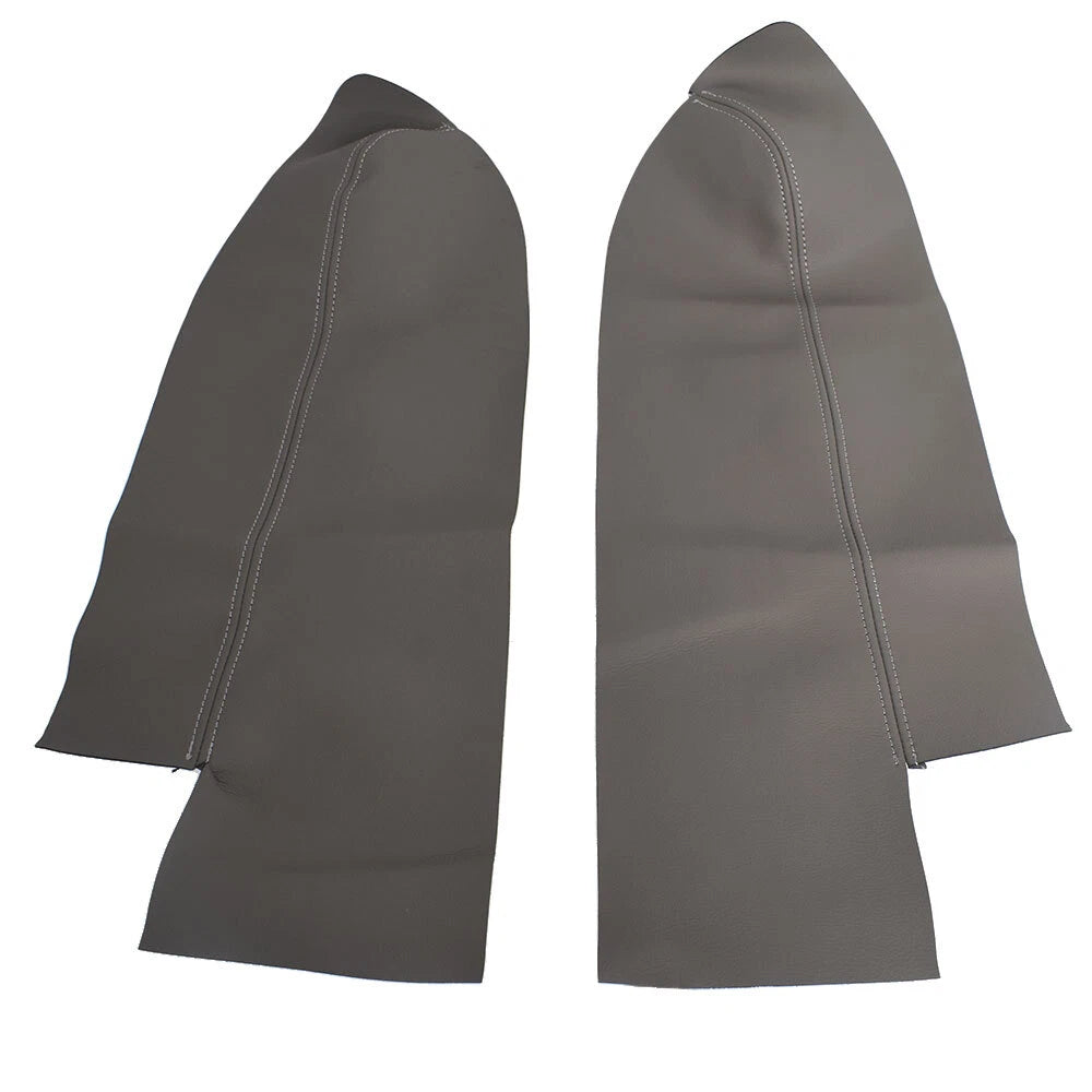 Set of 2 Leather Front Door Panels Armrest Covers for Honda CR-V (2007–2012)