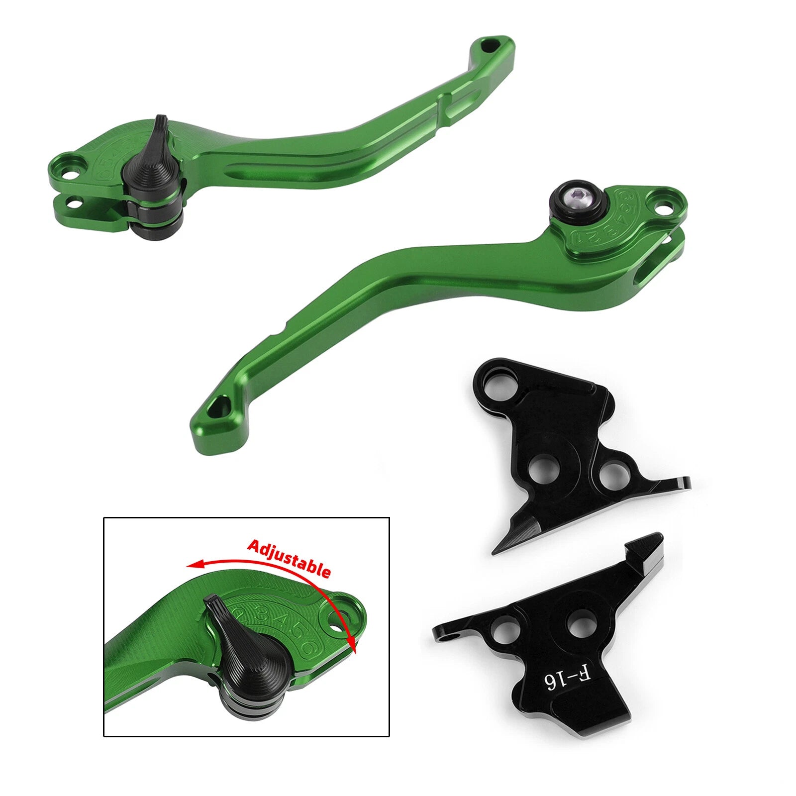 CNC Short Clutch Brake Lever for Moto Guzzi Stelvio 1200, Griso T9 (2008–2017)