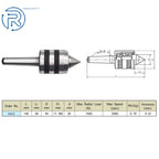 MT2 Live Center for Lathe Milling Chuck (Morse Taper Triple Bearing)