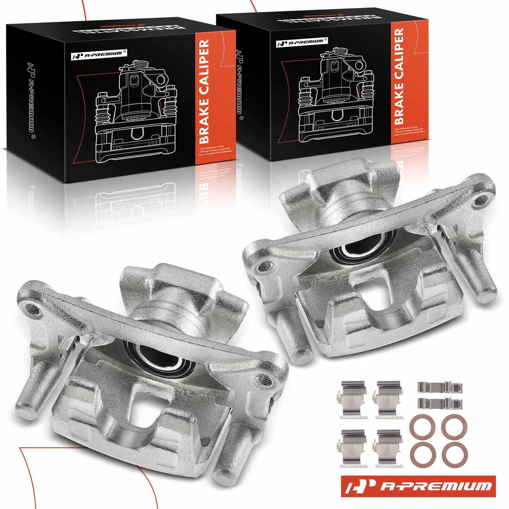 Pair Front Disc Brake Calipers for BMW E38 740i 1995–1996