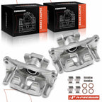 Pair Front Disc Brake Calipers for BMW E38 740i 1995–1996