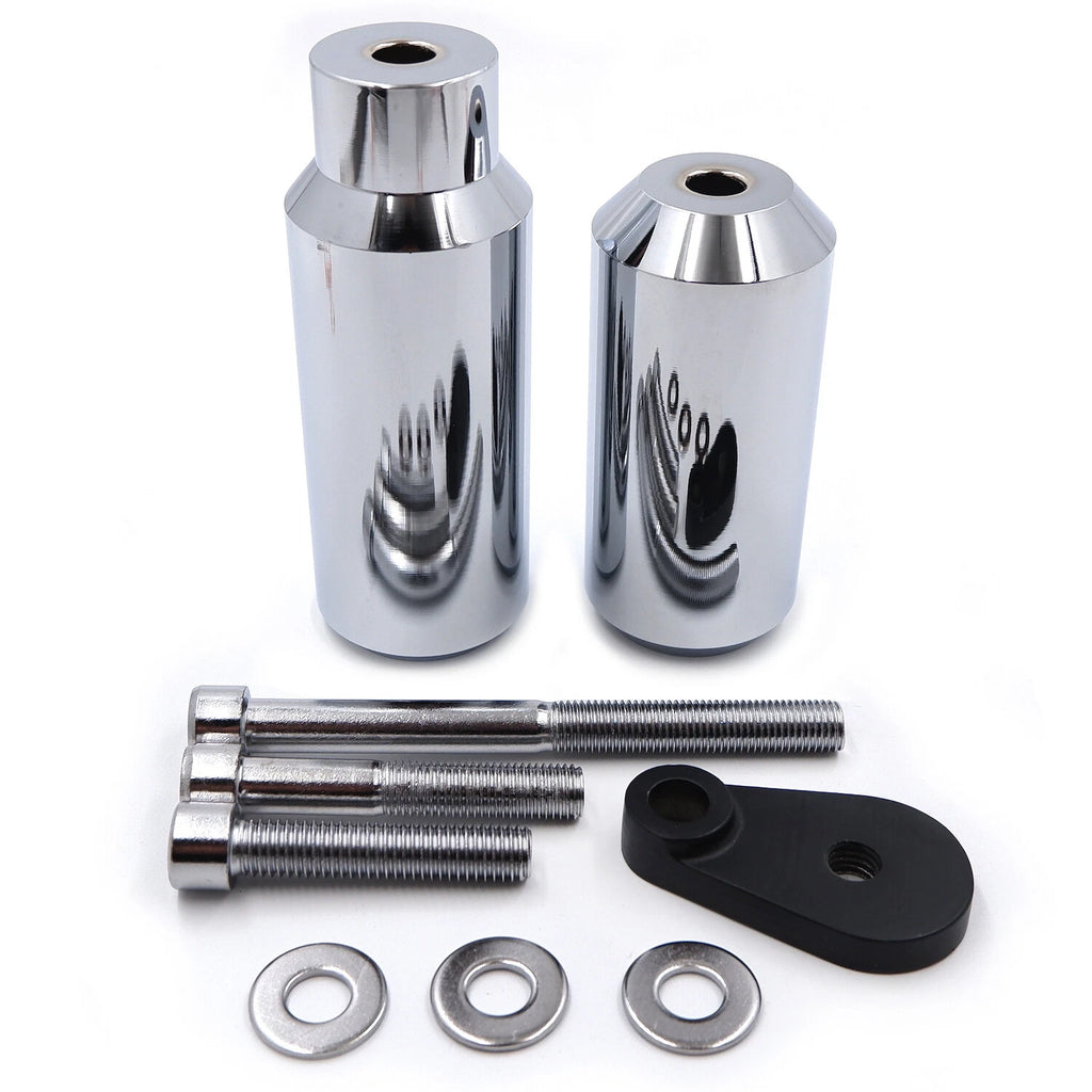 HTT Aluminum No Cut Frame Slider Crash Protector for Kawasaki ZX-6R (2005–2006)
