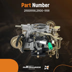 2BBL Carburetor for Toyota Corolla Tercel Starlet (1984-1999)
