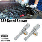 2X Rear ABS Sensor for Audi A3, Volkswagen Golf (No.WHT003864A)