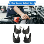 Front & Rear Mud Flap Splash Guards for Hyundai Tucson (2010-2015)