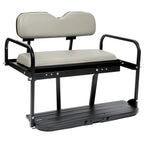 Folding Steel Frame Flip Rear Back Seat for EZGO Marathon (Pre-1994)
